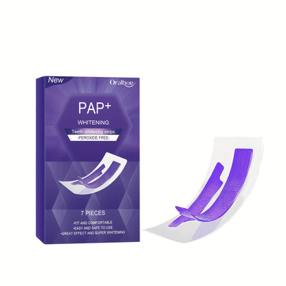 Purple Whitening Strips - Smile Brighter!