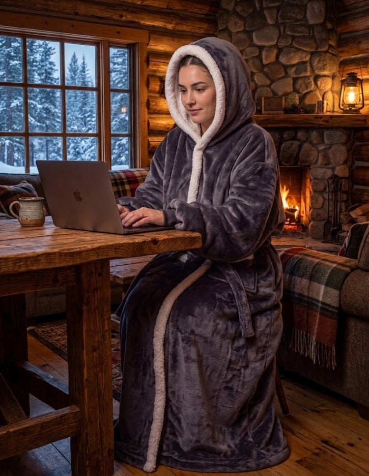 PeltoHug™ - Premium tragbare Robe
