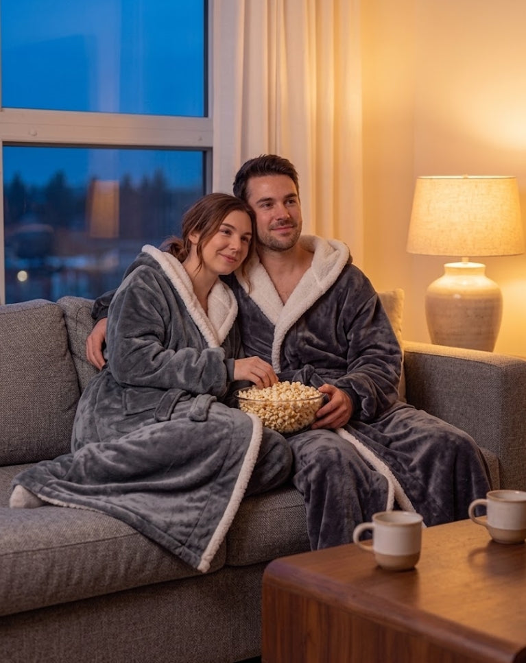PeltoHug™ - Premium tragbare Robe