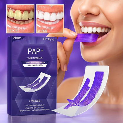 Purple Whitening Strips - Smile Brighter!
